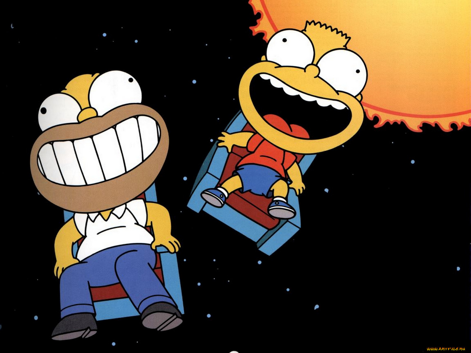 , the, simpsons